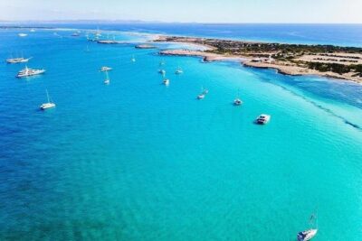 Exploring Formentera on Private Sailing Boat - Playa de Ses Illetes: where your swim time starts right