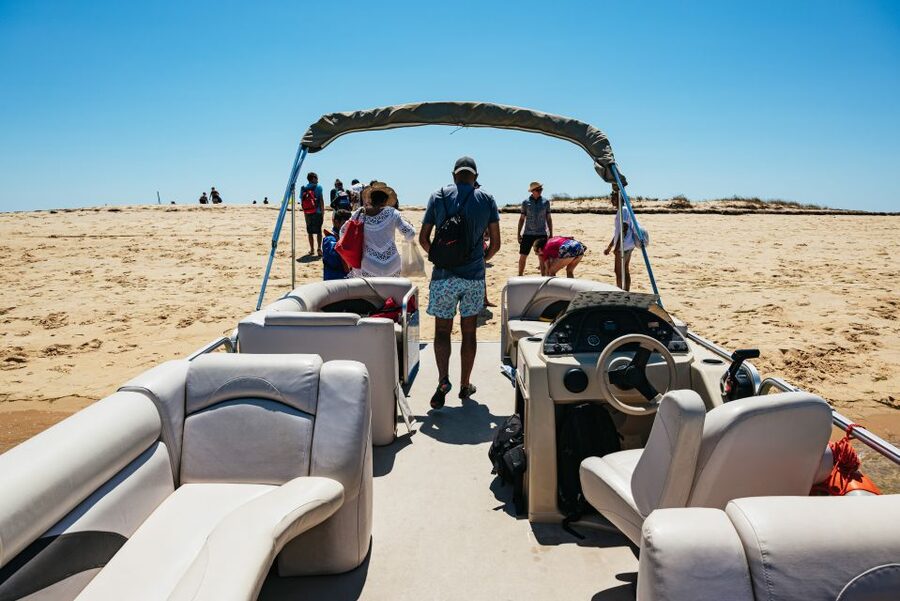 Faro: Deserta Island and Farol Island Catamaran Boat Trip - Weather, tides, and timing: how to think about the variables