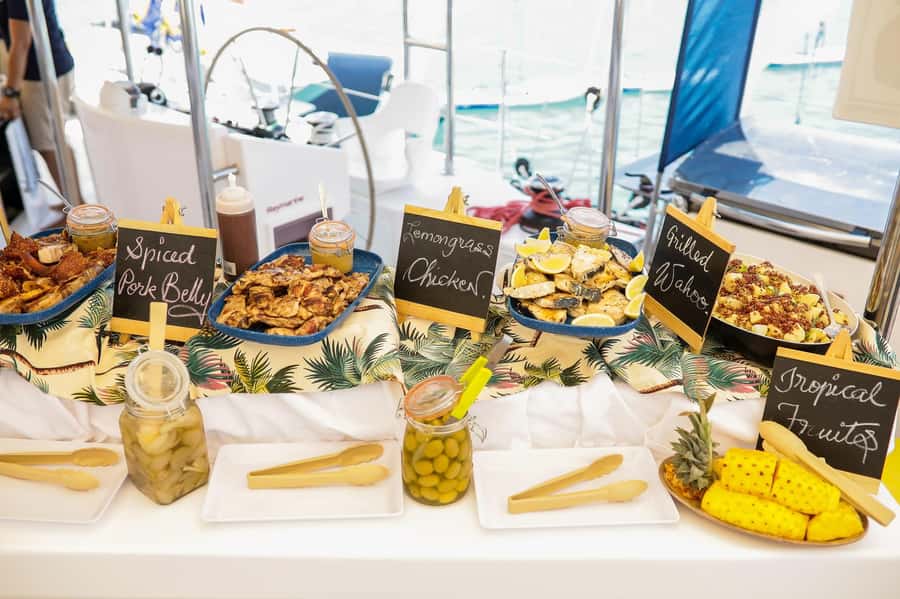 Fiji: South Sea Sailing Experience with Lunch & Drinks - Buffet lunch on board, plus beer and house wine