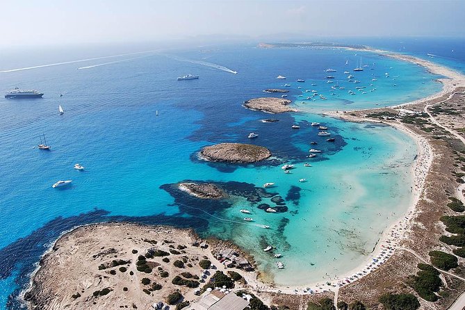 Formentera Day Trip from Ibiza on Private Luxury Catamaran - Returning toward Cala Jondal: setting up your sunset drink