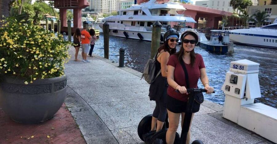 Fort Lauderdale: Famous Yachts and Mansions Segway Tour - Key highlights at a glance