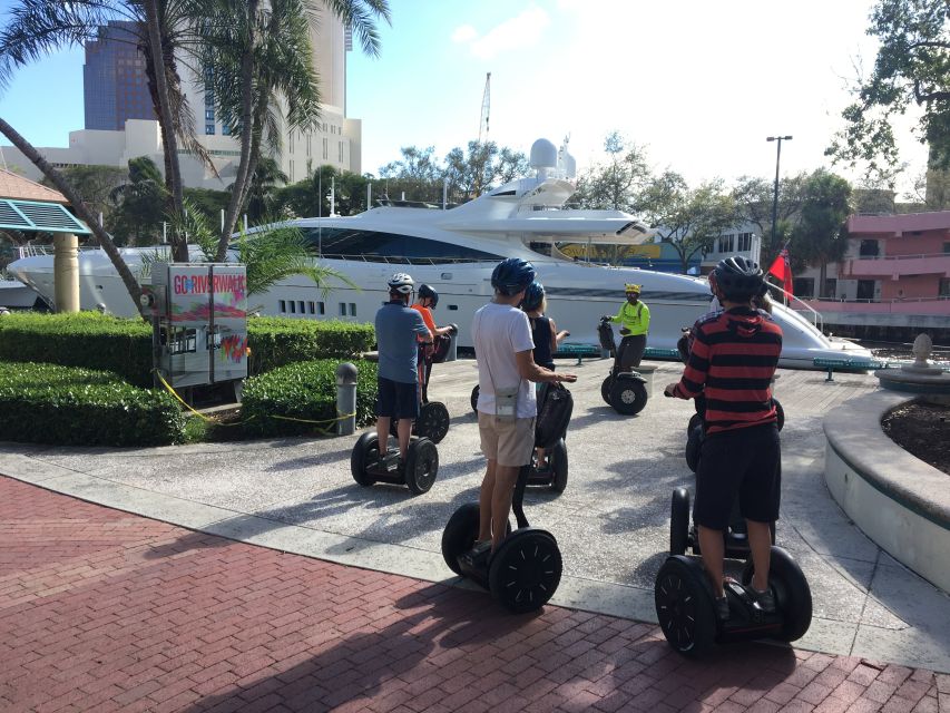 Fort Lauderdale: Famous Yachts and Mansions Segway Tour - Celebrity mansions and the yacht-spotting factor