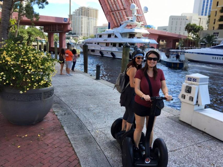 Fort Lauderdale: Famous Yachts and Mansions Segway Tour - What the timing feels like once you’re on the road