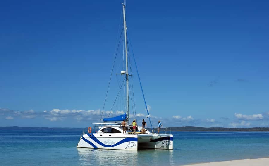 Fraser Island 4-Hour Eco-Sailing Adventure - The Aquamat and Boom Net: For When You Want More Than Photos