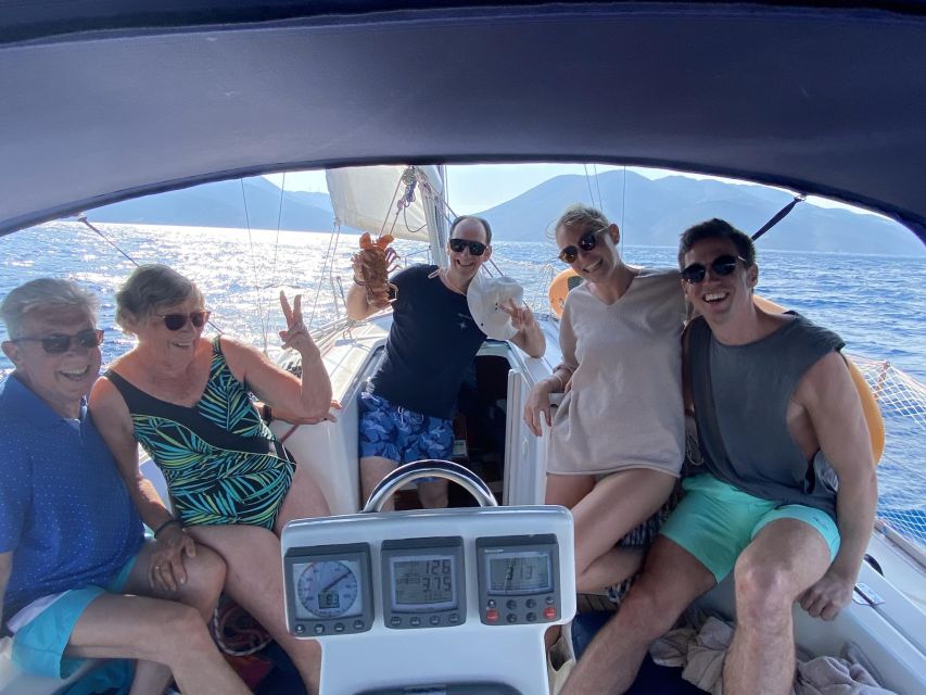 From Agia Efimia: All Inclusive Sailing Day Trip to Ithaca - Pace and seasickness: sailing at 7–8 knots, not speedboat mode