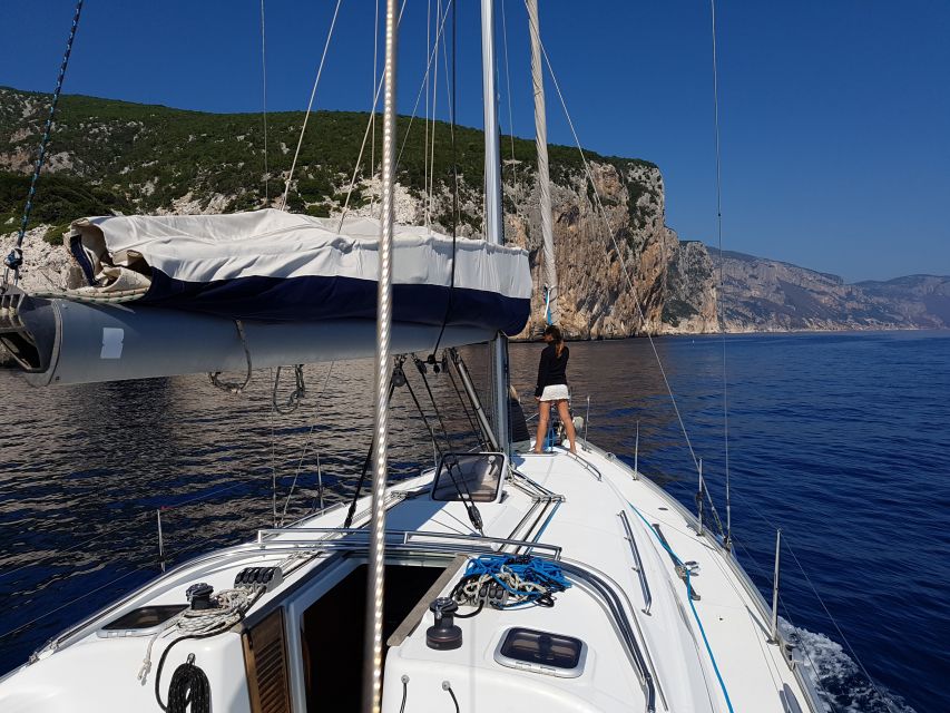 From Arbatax: Gulf of Orosei Sail Boat Trip with Lunch - Snorkeling, Sea Caves, and Dolphin-Watching Checks