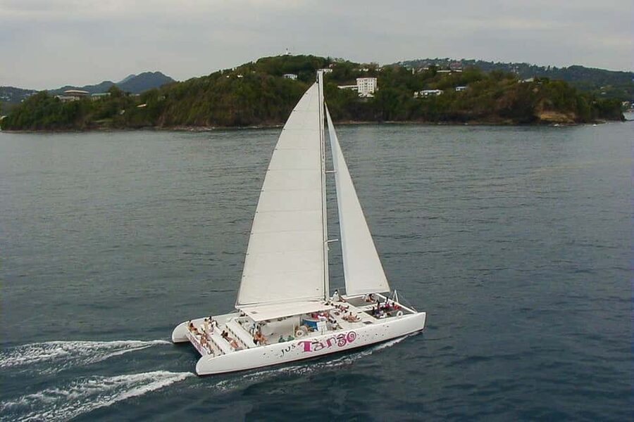 From Castries: Full-Day Catamaran Tour to Soufriere - Soufrière Quarter Time: Guided Context Plus Free Time