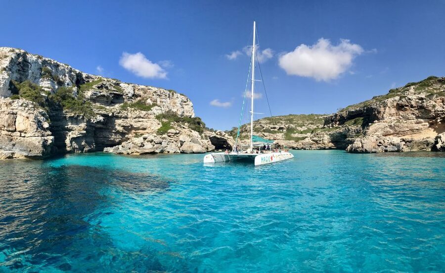 From Colònia de San Jordi : Catamaran Cruise to Es Trenc - The Route: From Colònia de Sant Jordi to Es Trenc in 5 Hours
