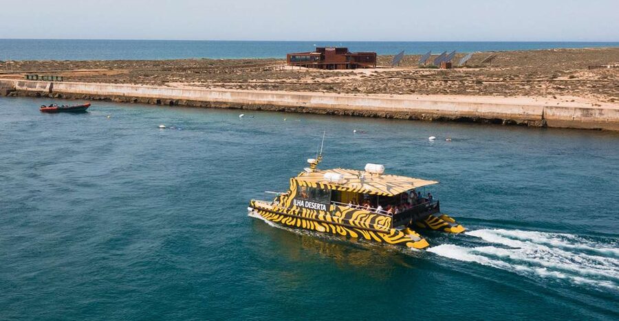 From Faro: Catamaran Boat Trip to Deserta Island with Stop - Ria Formosa by catamaran: seabirds, plants, and easy cruising