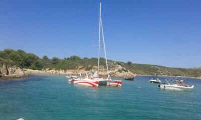 From Fornells: Half-Day Menorca Catamaran Trip w/ Snorkeling - A 3-hour catamaran ride that feels made for calm