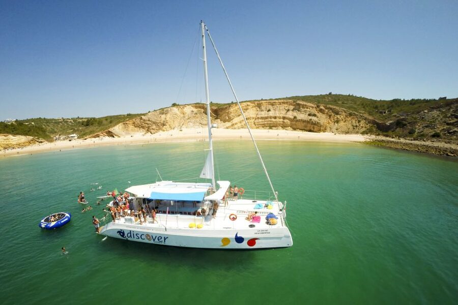 From Lagos: Algarve Cruise by Catamaran - Marina de Lagos meeting point: how to find your boat