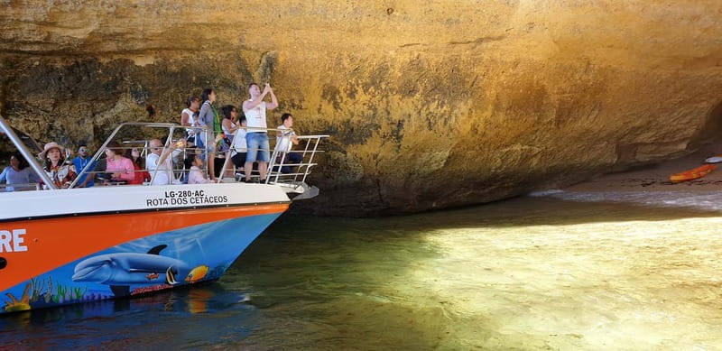 From Lagos: Benagil Caves Catamaran Cruise - Boarding the catamaran: how the 2.5 hours really feels