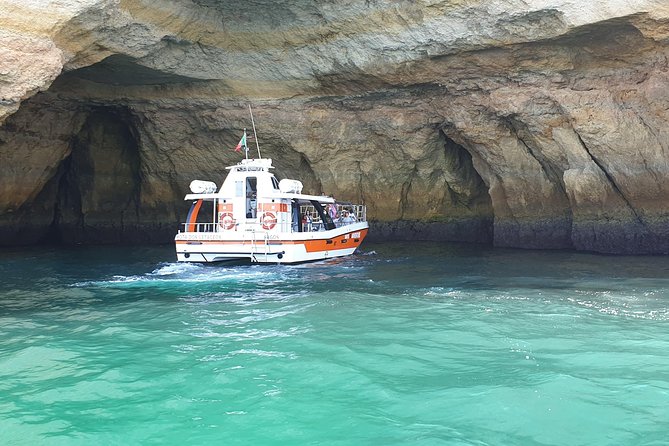 From Lagos: Benagil Caves Cruise on a Catamaran - 2.5 hours on the water: Lagos to Benagil route in real life