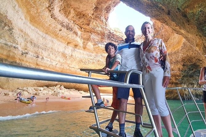 From Lagos: Benagil Caves Cruise on a Catamaran - The swim break in the Atlantic: fun plan, weather-dependent reality