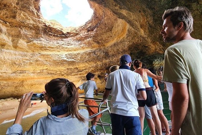 From Lagos: Benagil Caves Cruise on a Catamaran - Crew and guiding style: what António did (and what to expect)