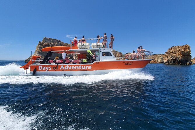 From Lagos: Kayak Tour of Ponta da Piedade Caves on Catamaran - The Swim Stop, Slide, And The Calm Return To Marina de Lagos