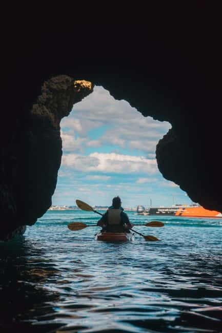 From Lagos: Ponta da Piedade Caves Kayak Tour from Catamaran - The swim stop: 10–15 minutes to reset (and cool off)