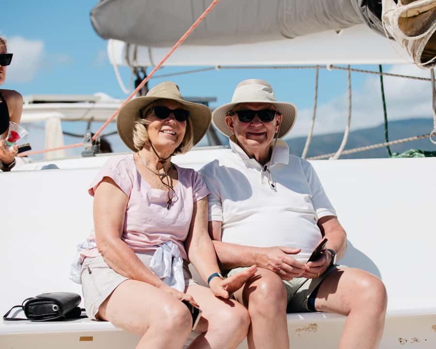 From Ma'alaea: 'Alihilani Sunset Sail Catamaran Tour - The two-hour flow: how the timing usually feels on deck