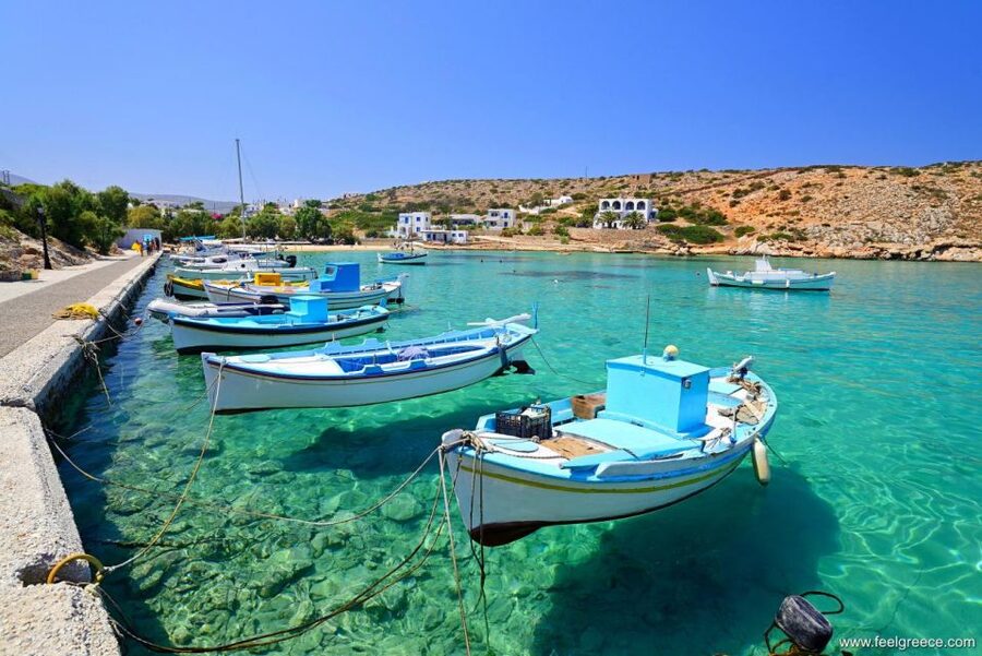 From Naxos: Schinoussa and Iraklia Sailing Cruise with BBQ - Schinousa’s Tsigouri/Livadi beach break plus BBQ lunch