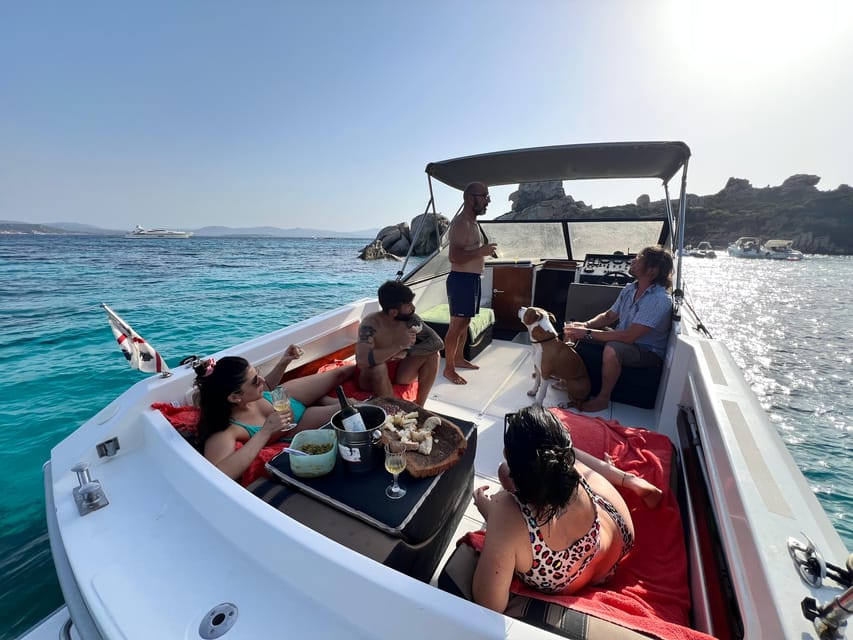 From Palau/La Maddalena: All inclusive Yacht Tour - 7 hours in the La Maddalena archipelago, run small and friendly