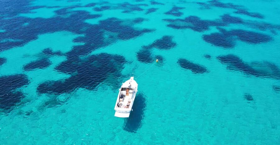 From Palau/La Maddalena: All inclusive Yacht Tour - The best part isn’t just scenery: it’s the swim setup