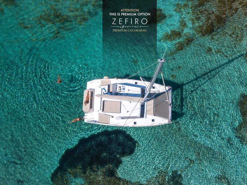 From Palau: La Maddalena Archipelago Catamaran Tour w/ Lunch - The Island Stops: What You Can Expect at Each Cove