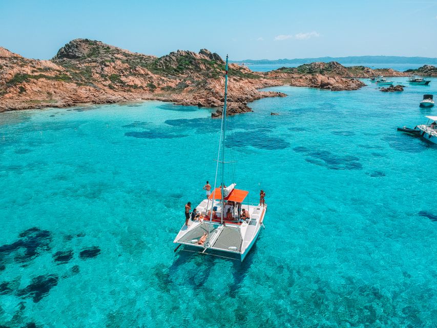 From Palau: La Maddalena Full-Day Archipelago Catamaran Tour - Getting the timing right: morning sailing, multiple swim stops, and a relaxed pace