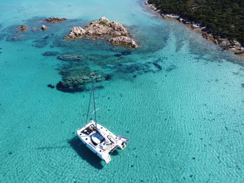 From Palau: Maddalena Archipelago Catamaran Tour with Lunch - Islands: what you’re likely to see at Spargi, Budelli, and Santa Maria