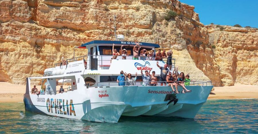 From Portimão: Catamaran Cruise to Benagil Caves with BBQ - Key highlights that matter
