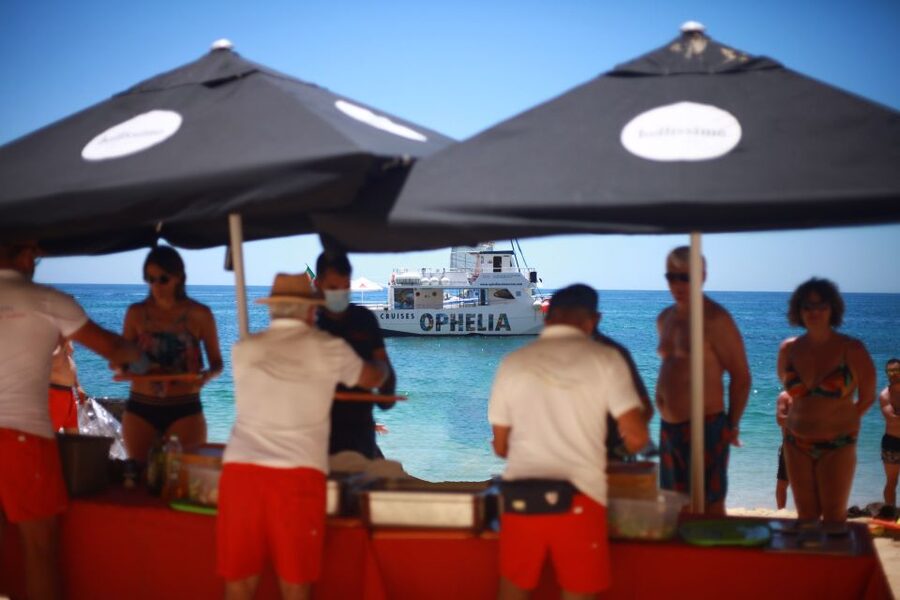 From Portimão: Catamaran Cruise to Benagil Caves with BBQ - Boat comfort and crew energy: why people keep recommending it