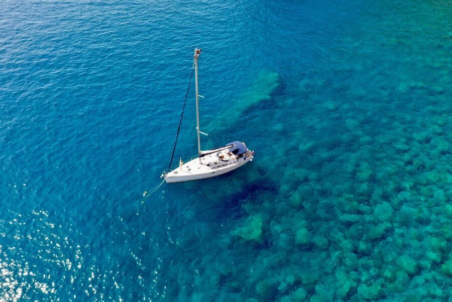 From Puerto de Mogán: Sailboat Trip with Food and Drinks - The beach stop and snorkeling gear: how to make the swim easy