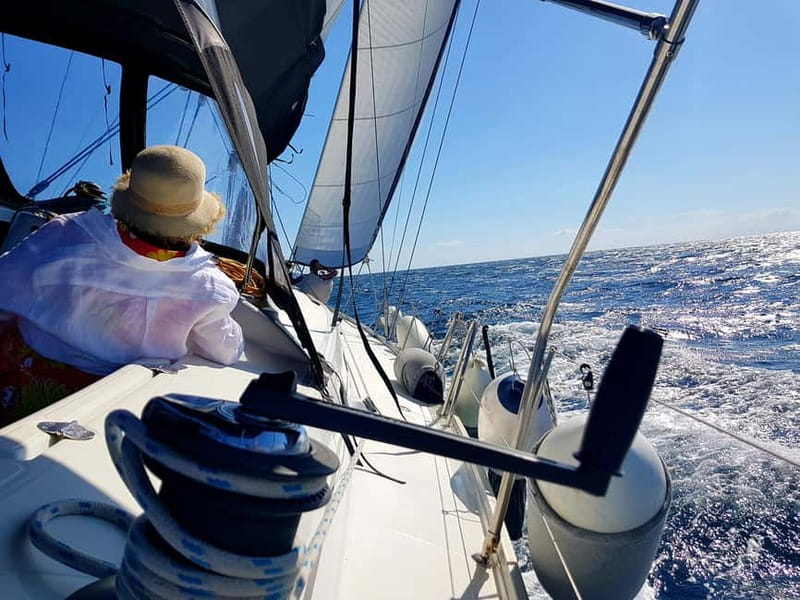 From Skiathos Marina: Yacht Sailing Day Trip with Lunch - After Lunch: Dasia Cave Snorkeling and the Arkos Fruit-Salad Stop