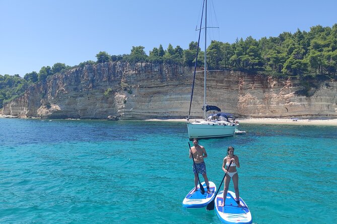 From Skopelos: Full-Day Sailing to Alonissos & Marine Park - Stop 2: second Marine Park bay for snorkeling, SUP, and lunch