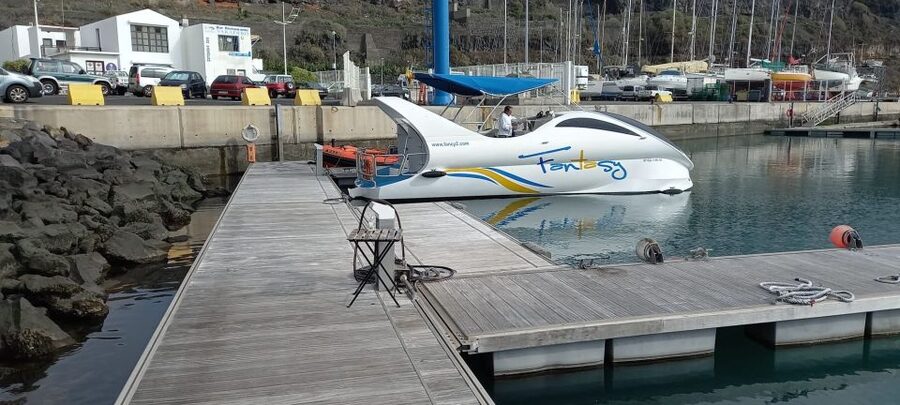From Tazacorte: Discover the Northwest Coast by Speedy Yacht - The northwest turnaround and the 2021 Tajogate lava delta: seeing volcanic change up close