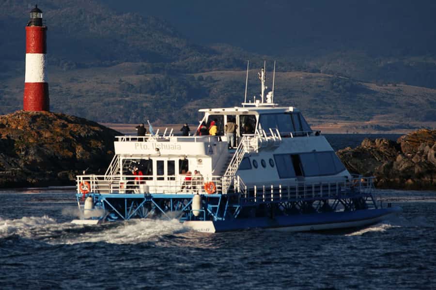 From Ushuaia: Beagle Channel Catamaran Tour - The SS Monte Cervantes Sinking Story (1930) and the Meaning Behind the Photos