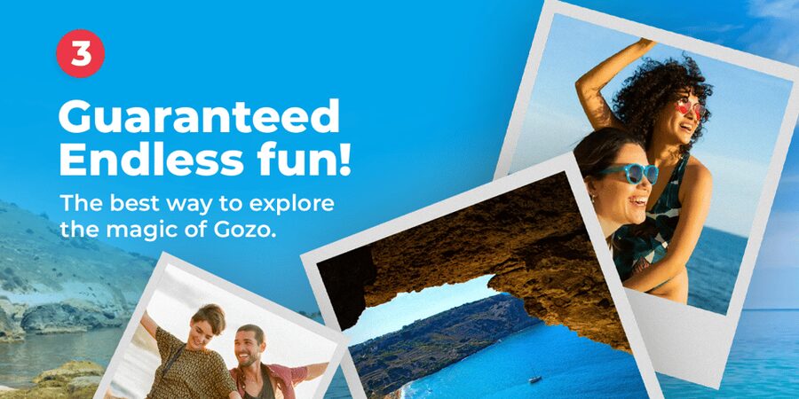 From Valetta: Catamaran Tour with Hop-On, Hop-Off Gozo Tour - Comfort and motion: open-top fun, bumpy roads reality