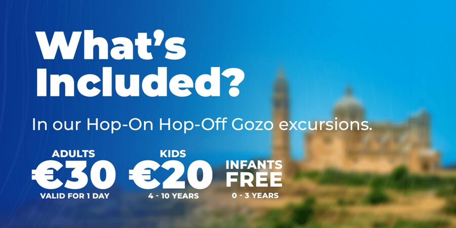From Valetta: Catamaran Tour with Hop-On, Hop-Off Gozo Tour - Mgarr arrival and boarding: simple, but show up ready