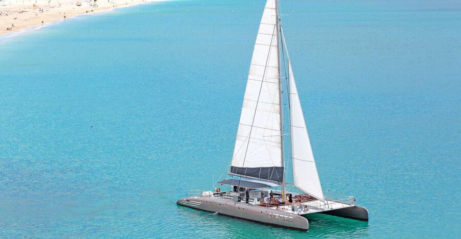 Fuerteventura: Magic Catamaran Trip with Food and Drinks - The Jandía swim stop: 30 minutes, no excuses