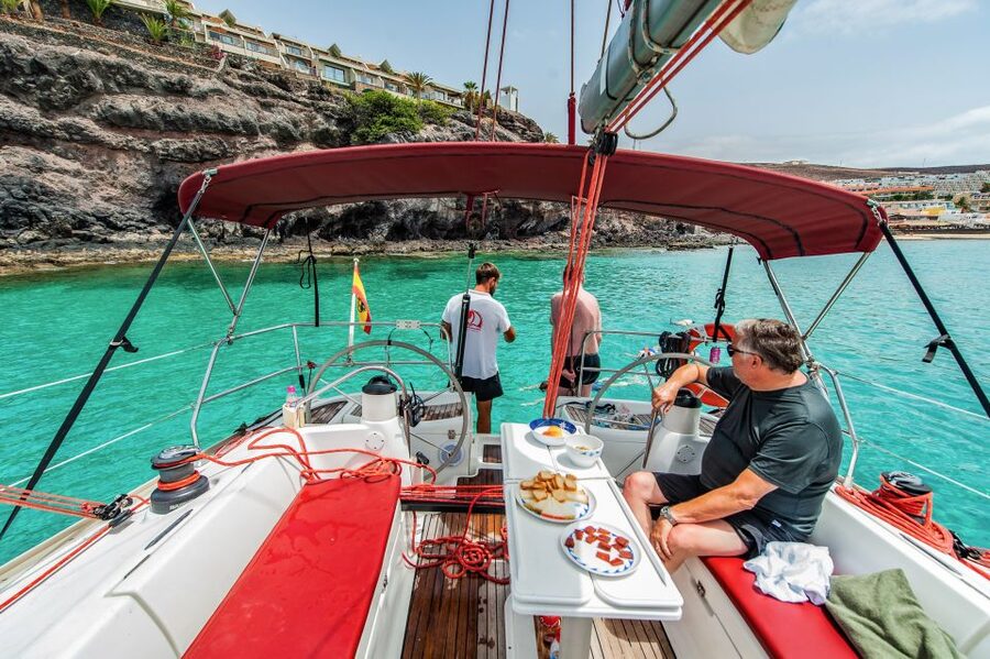 Fuerteventura: Sailing with Snorkeling and Dolphin Watching - Morro Jable photo stop and open-water sailing: views that aren’t rushed