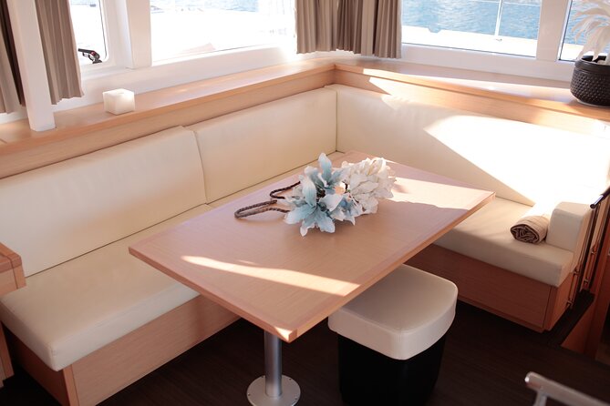Fuerteventura: Small-Group Magic Deluxe Catamaran Cruise - Lagoon 450S comfort: space, bathrooms, and where to sit