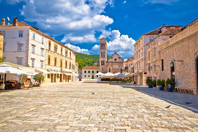 Full-Day Catamaran Cruise to Hvar & Pakleni Islands with Food and free Drinks - Pakleni Islands swim: hidden-bay calm and a second water hit