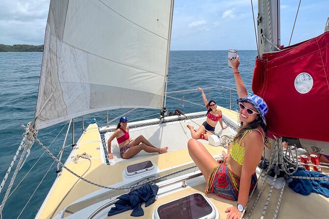 Full-Day Catamaran Sailing Caribbean Beaches with Snorkelling and Lunch - Lunch on the catamaran: simple, functional, and actually welcome