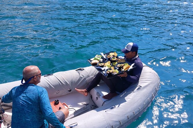 Full-Day Catamaran Tour through Tayrona - Lunch at sea: fresh ceviche lunch with options