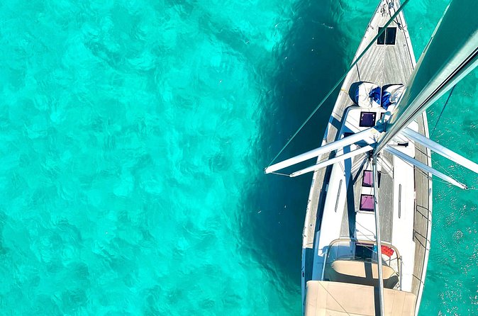 Full Day Sail with Max Charters - Mediterranean lunch on board: grilled chicken, orzo salad, and a real break