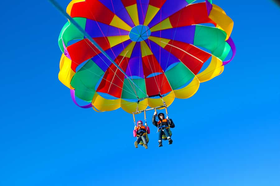 Gold Coast: Surfers Parasailing with Free Photos - The 400-Foot Flight Over Surfers Paradise and Out Toward the Water