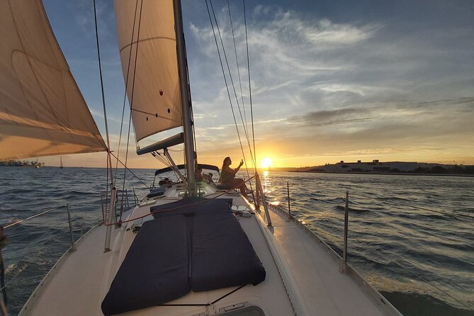 Golden Hour Boat Tour - Sailing by the Monuments with Wine - 25 de Abril Bridge to Christ the King: the Tagus’ best “big view” section