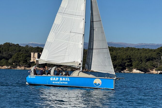 Golf Juan: Sunset Sailing Cruise with aperitif at the Island - Where you start: the meeting point that avoids the stress