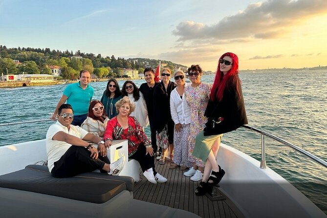 Guided Bosphorus Sunset Cruise on Luxurious Yacht - Small Group Cruise - Dolmabahçe area: where Ottoman naval planning meets palace gardens