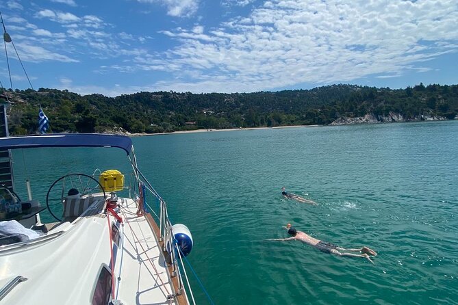 Half Day Cruise on a Sailing Yacht in Corfu Island - North-East Corfu Views From a Real Sailing Yacht