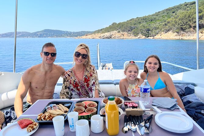Half Day Private Yacht Charter on our Pershing 40 in Saint Tropez - Canoubiers (Billionaires Bay): the swim stop you’ll remember